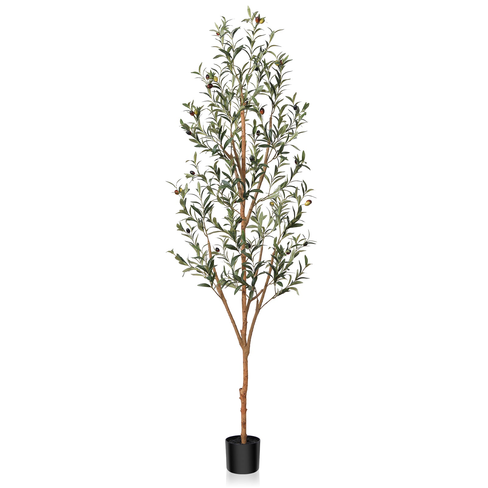 Kazeila Artificial Olive Tree 6FT Tall Faux Silk Plant for Home Office